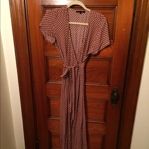 Wrap maxi dress